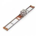 MYT Works Small Glide Rail, 3ft. rail length with 75mm Bowl (p/n 1024) MYT Works Small Glide Rail, 3ft. rail length with 75mm Bowl (p/n 1024)